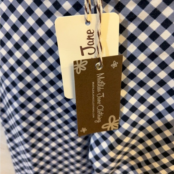 NWT- Matilda Jane (Enchanted Garden) Inner
Artist Mixed-Print Gingham
Leggings - Picture 3 of 9